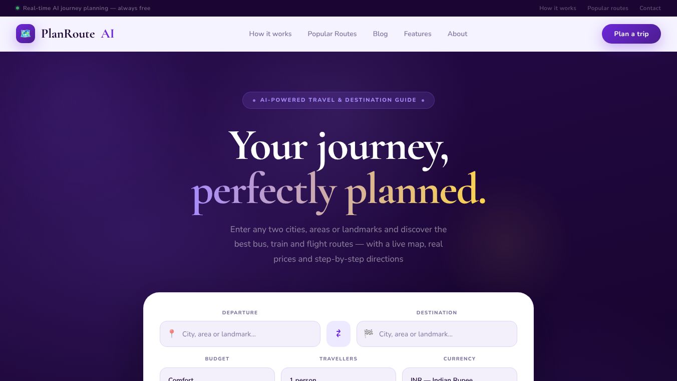 PlanRouteAI