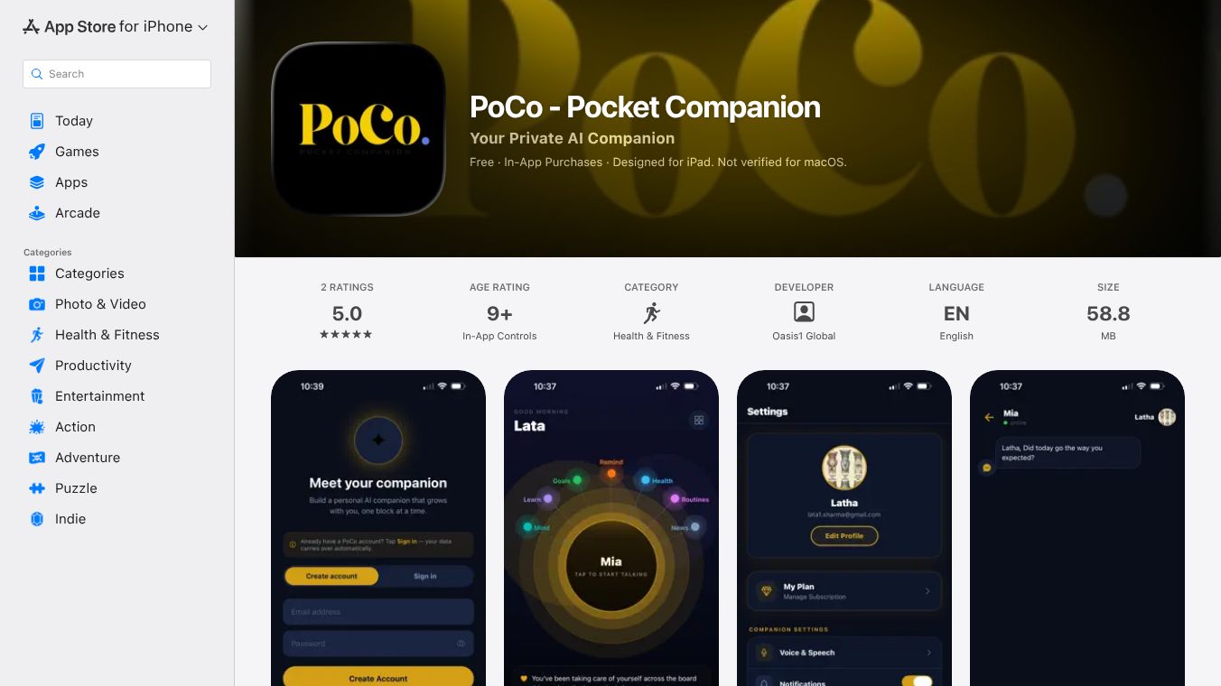 Pocket Companion