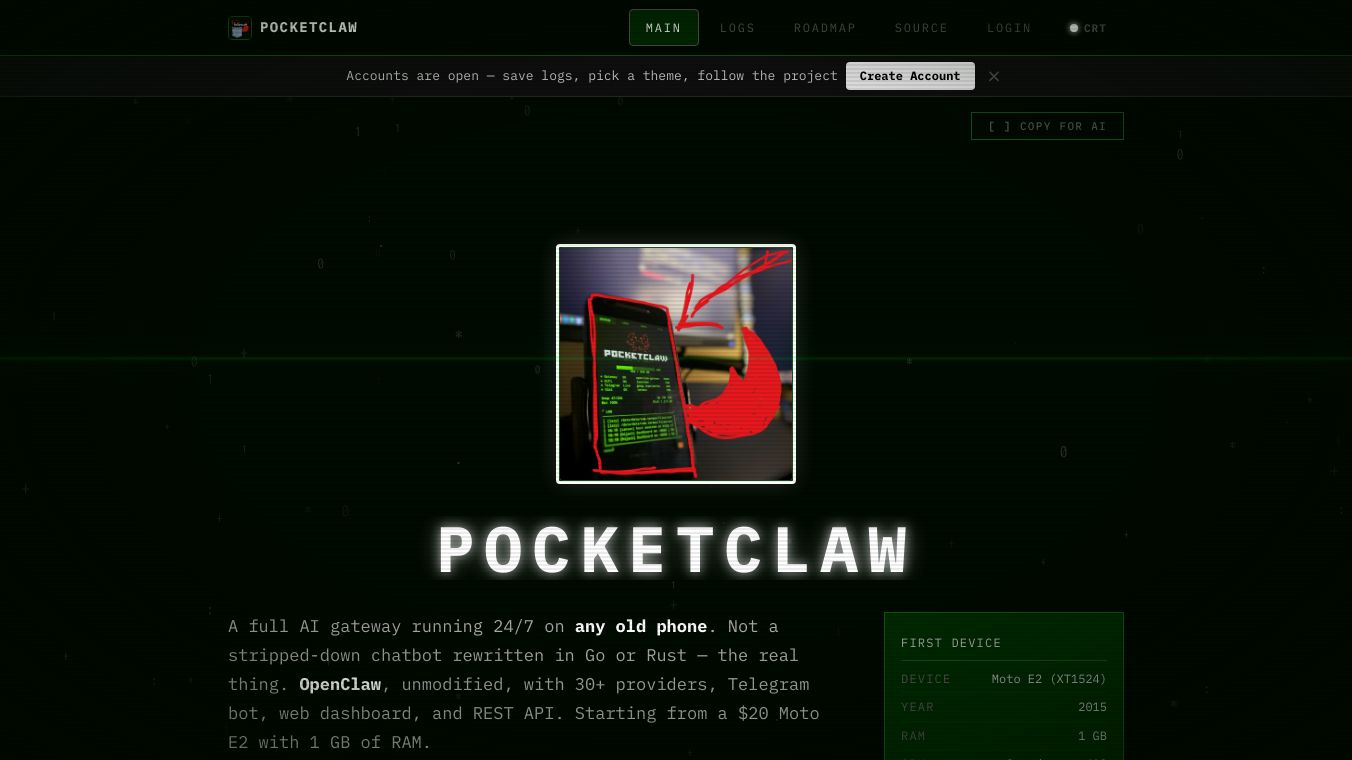 Pocketclaw
