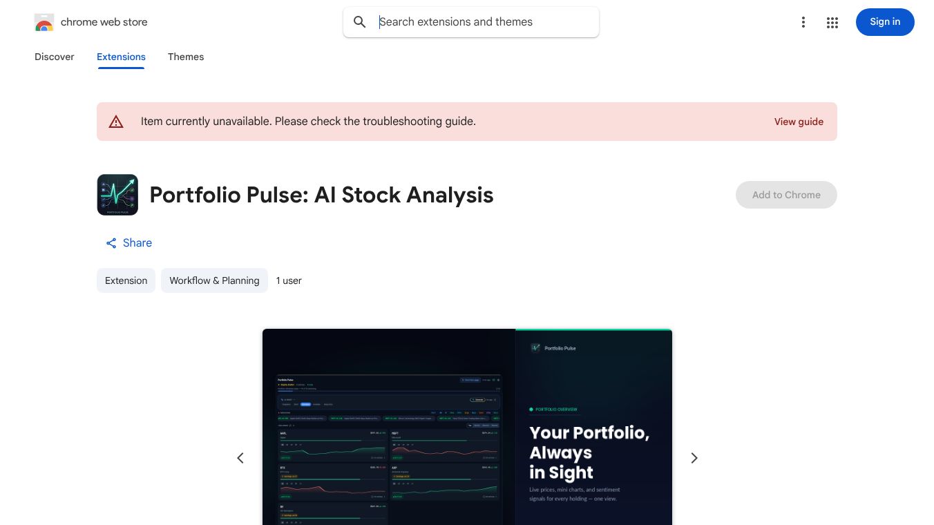 Portfolio Pulse: AI Stock Analysis