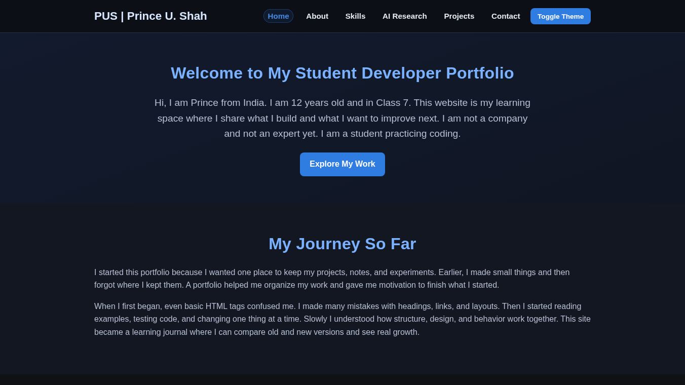Princehacky Portfolio
