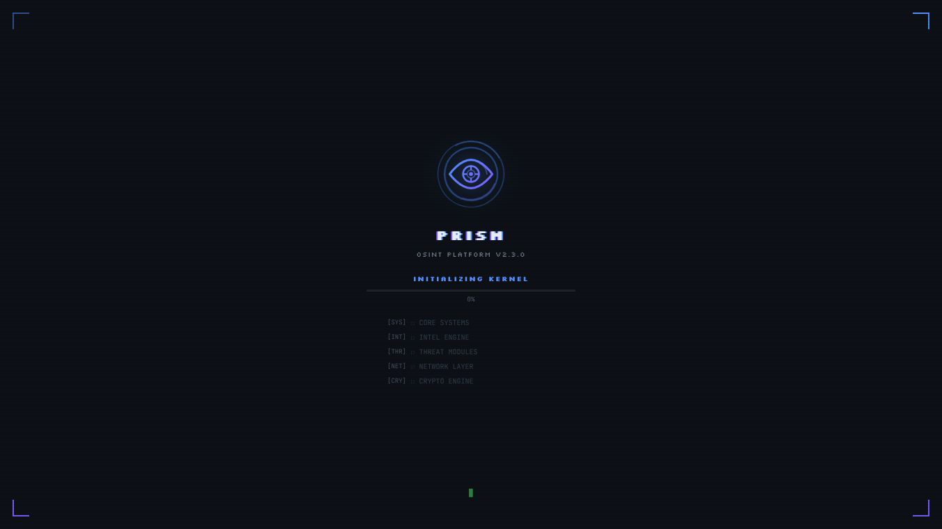 Prism - All-in-one OSINT platform