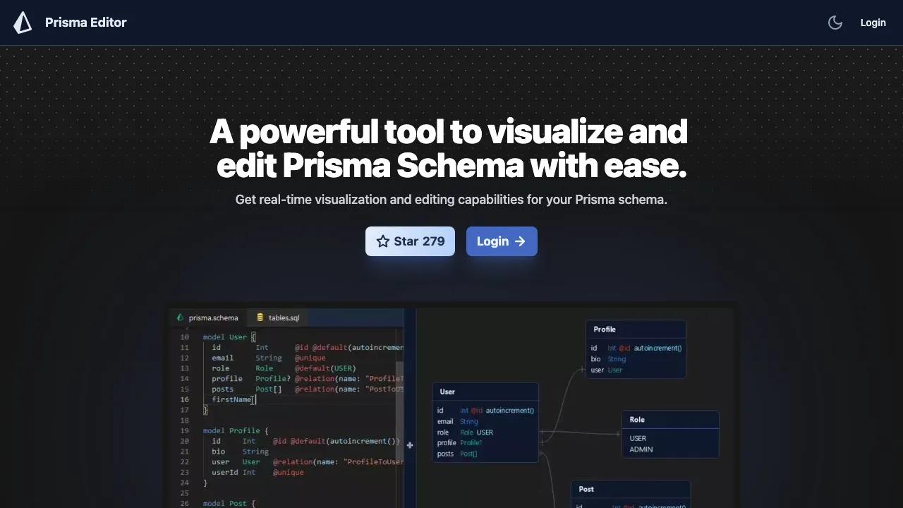 Prisma Editor