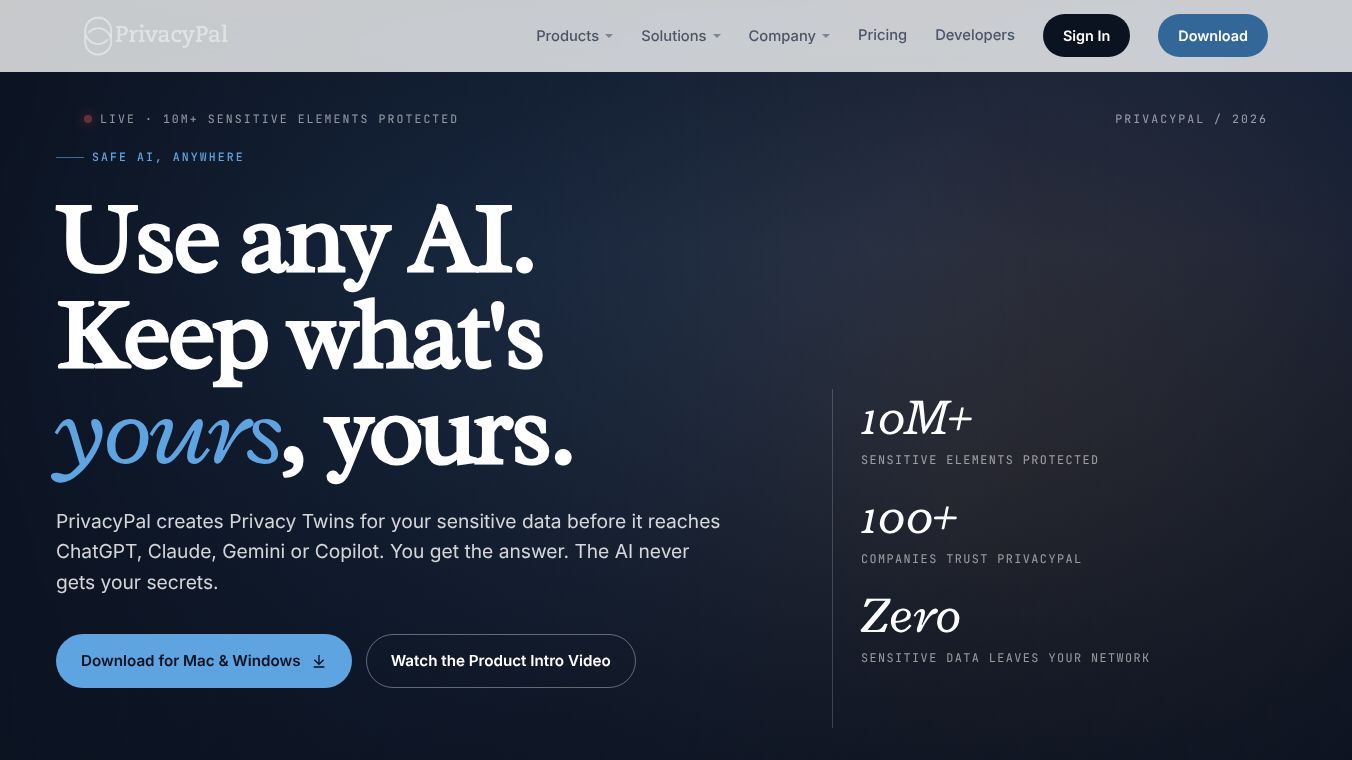 PrivacyPal Desktop Application Launch