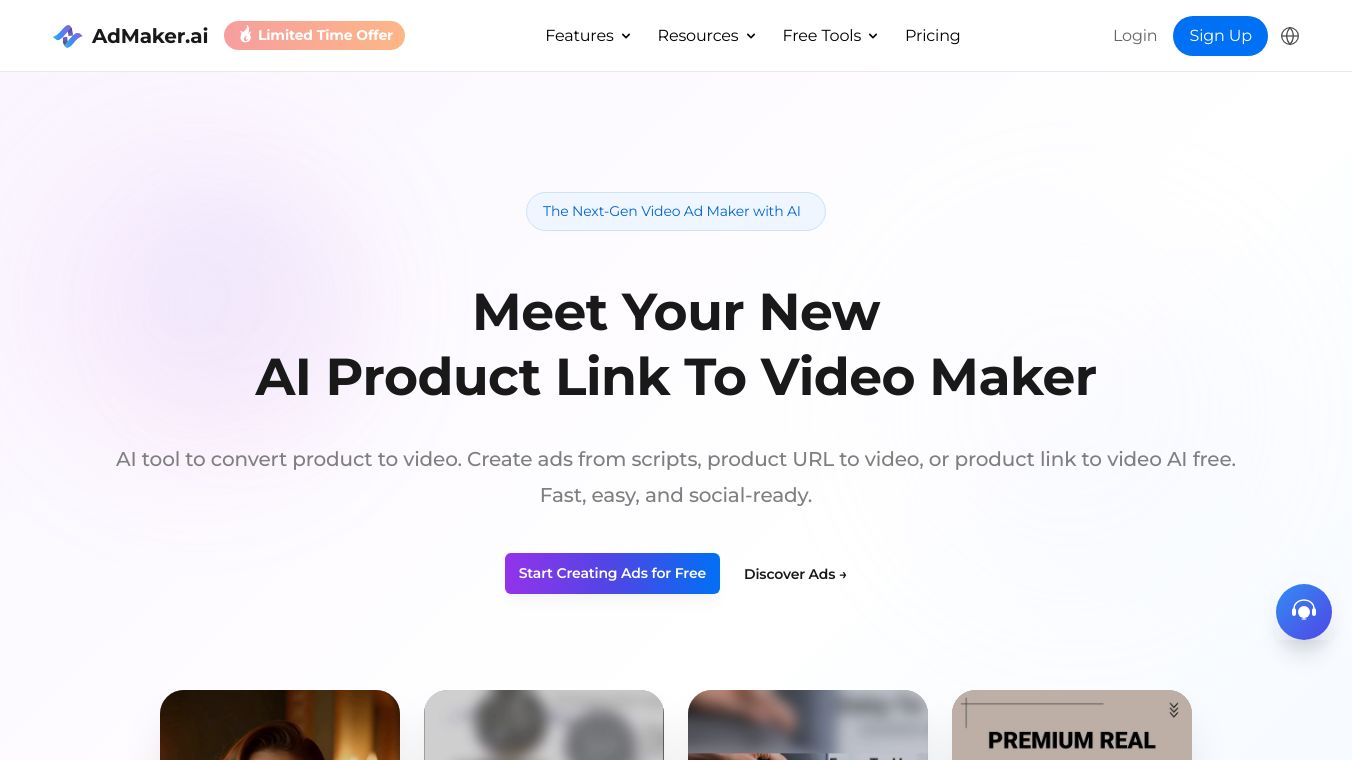 Product Link To Video Maker