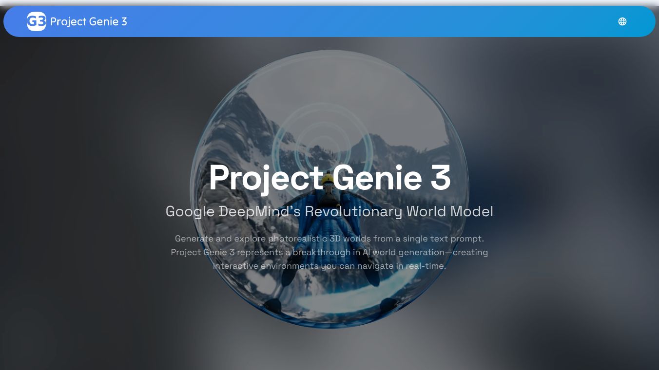 Project Genie 3