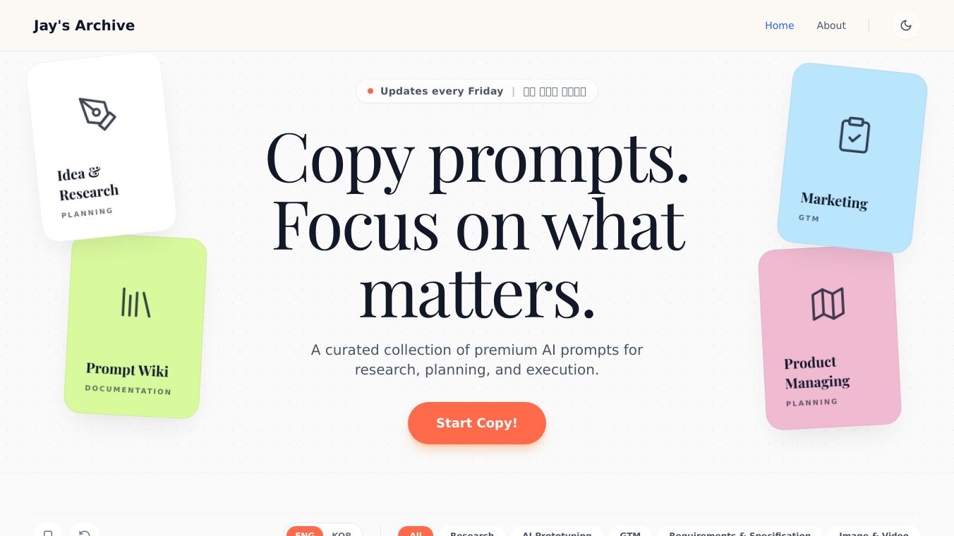 Prompts Pack for PMs & Marketers