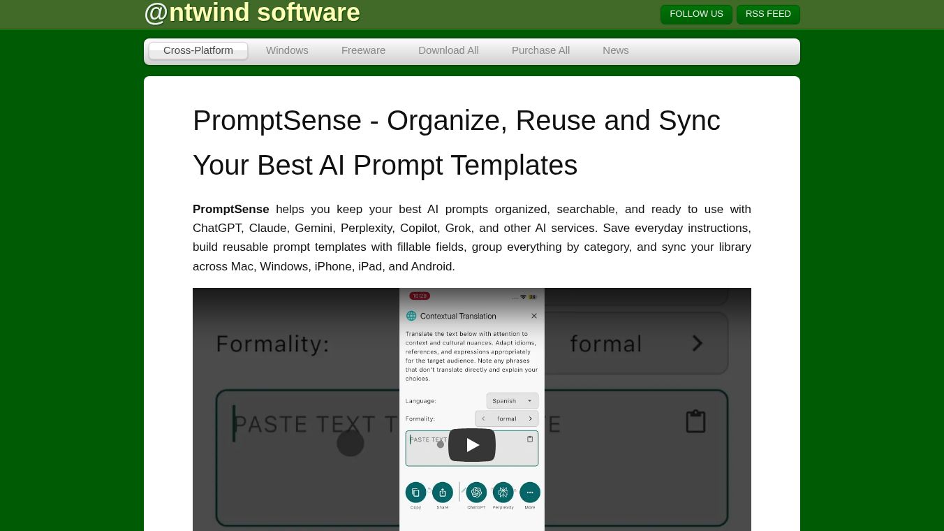 PromptSense