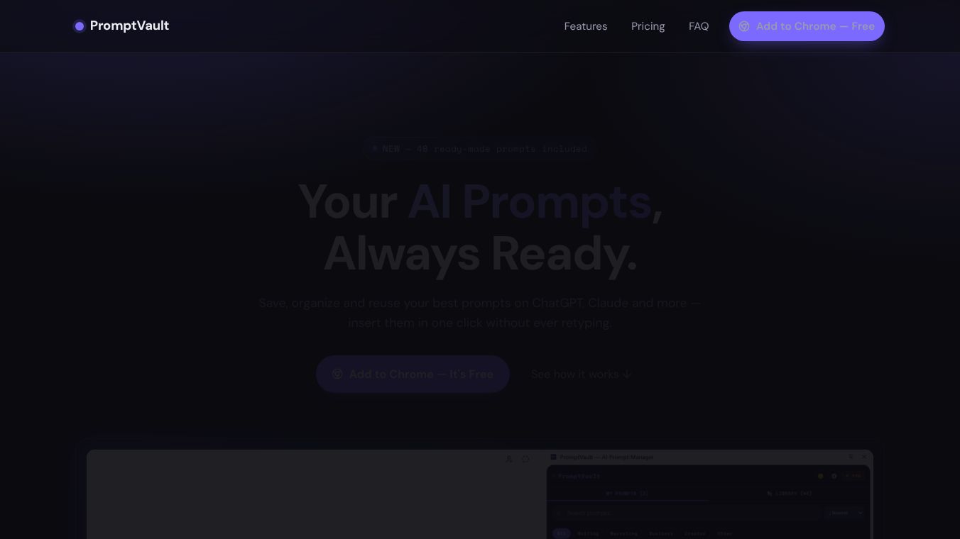 PromptVault