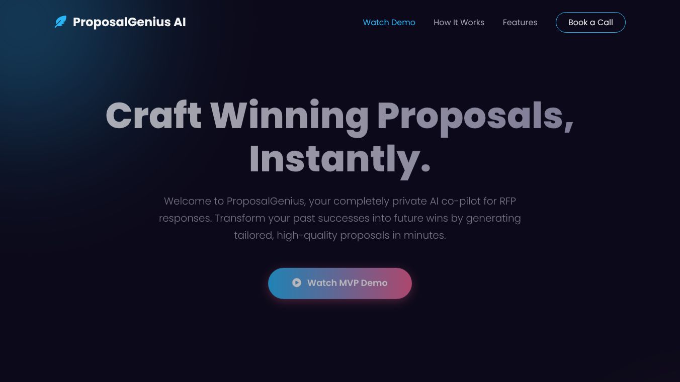 ProposalGenius AI