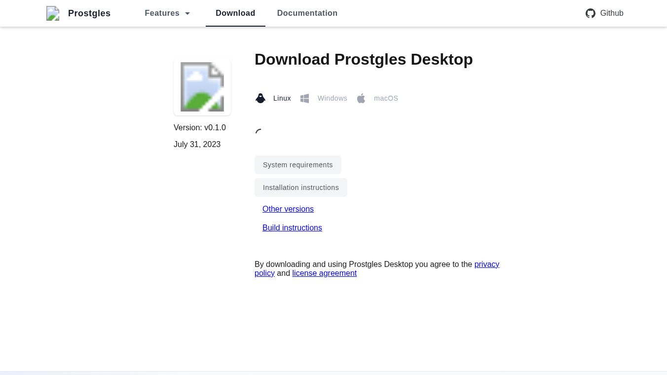 Prostgles Desktop