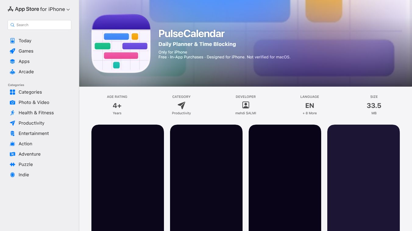 PulseCalendar