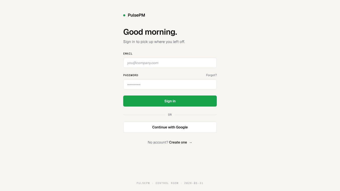 PulsePM AI