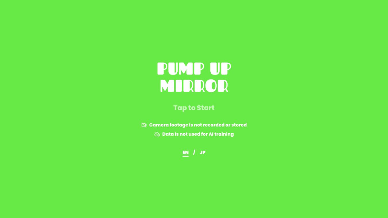 PUMP UP MIRROR