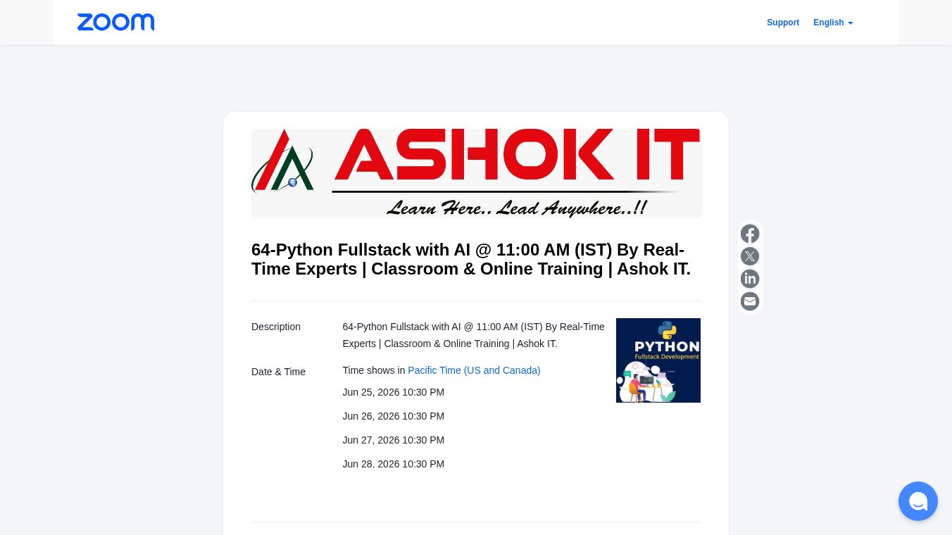 Python Full Stack with AI