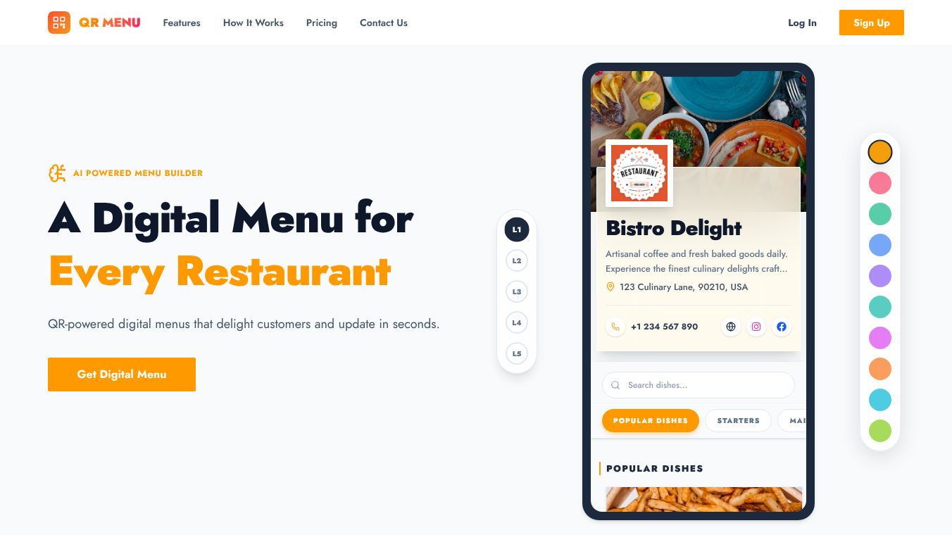 QR Menu
