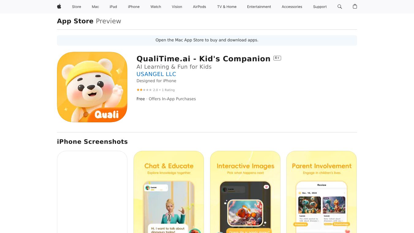 QualiTime.ai - Kid's Companion