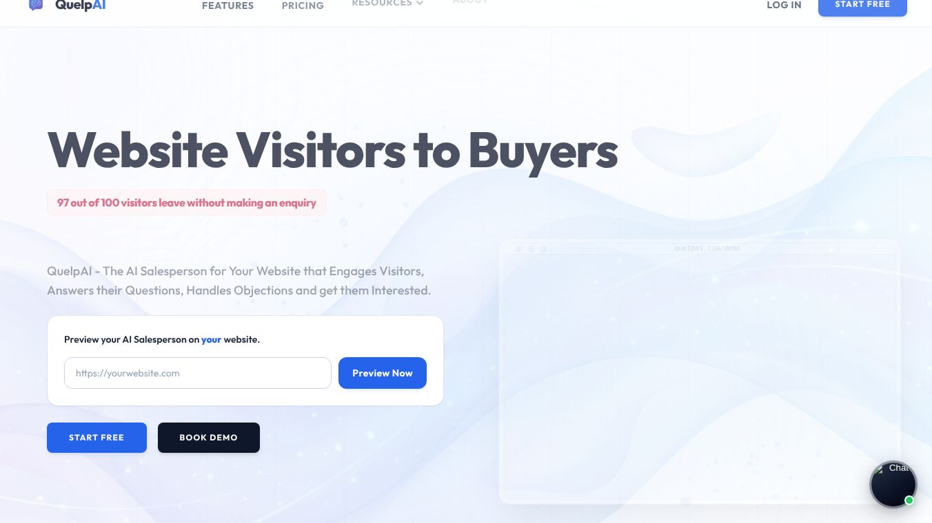 QuelpAI - Your Website Sales Assistant