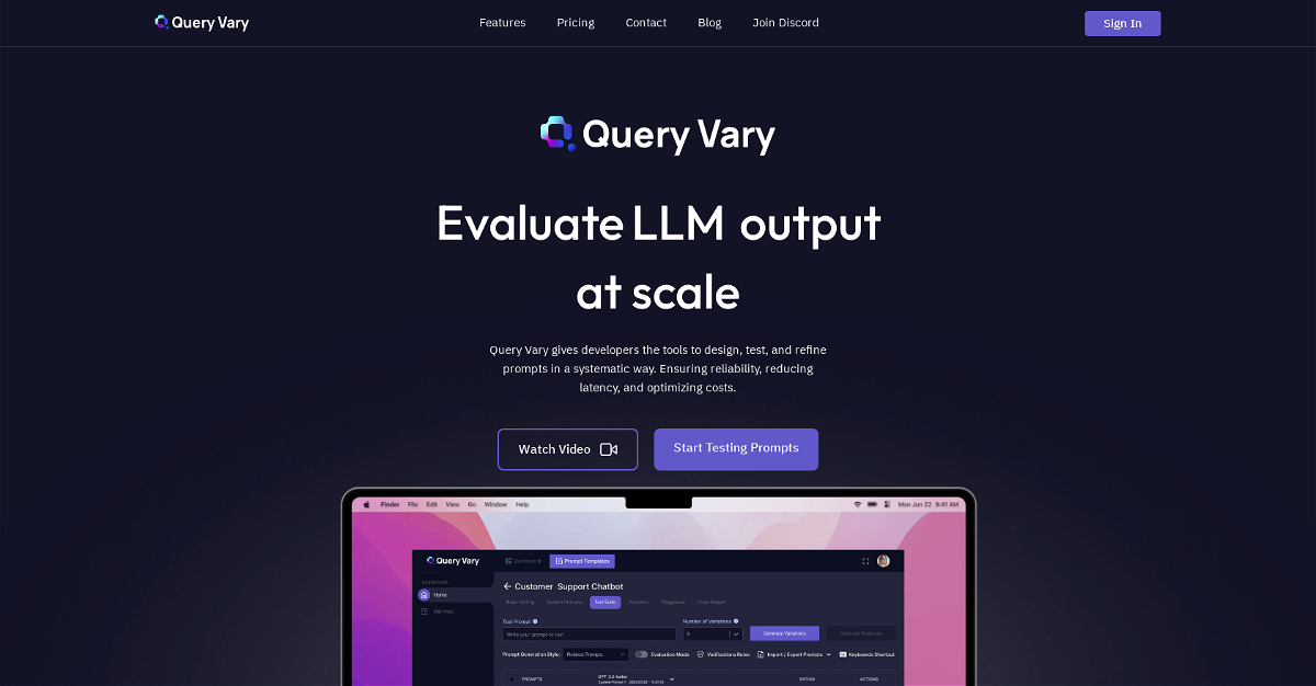 Query Vary