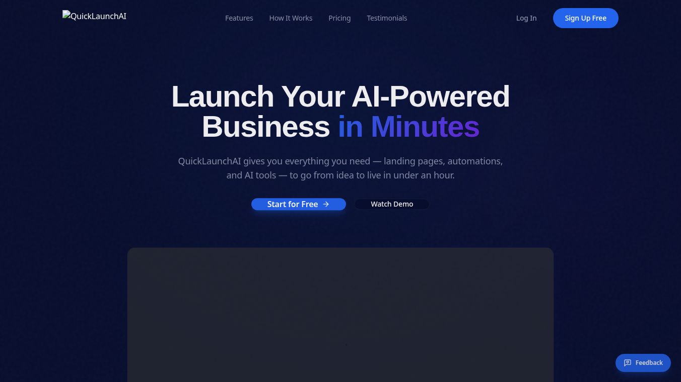 QuickLaunchAI