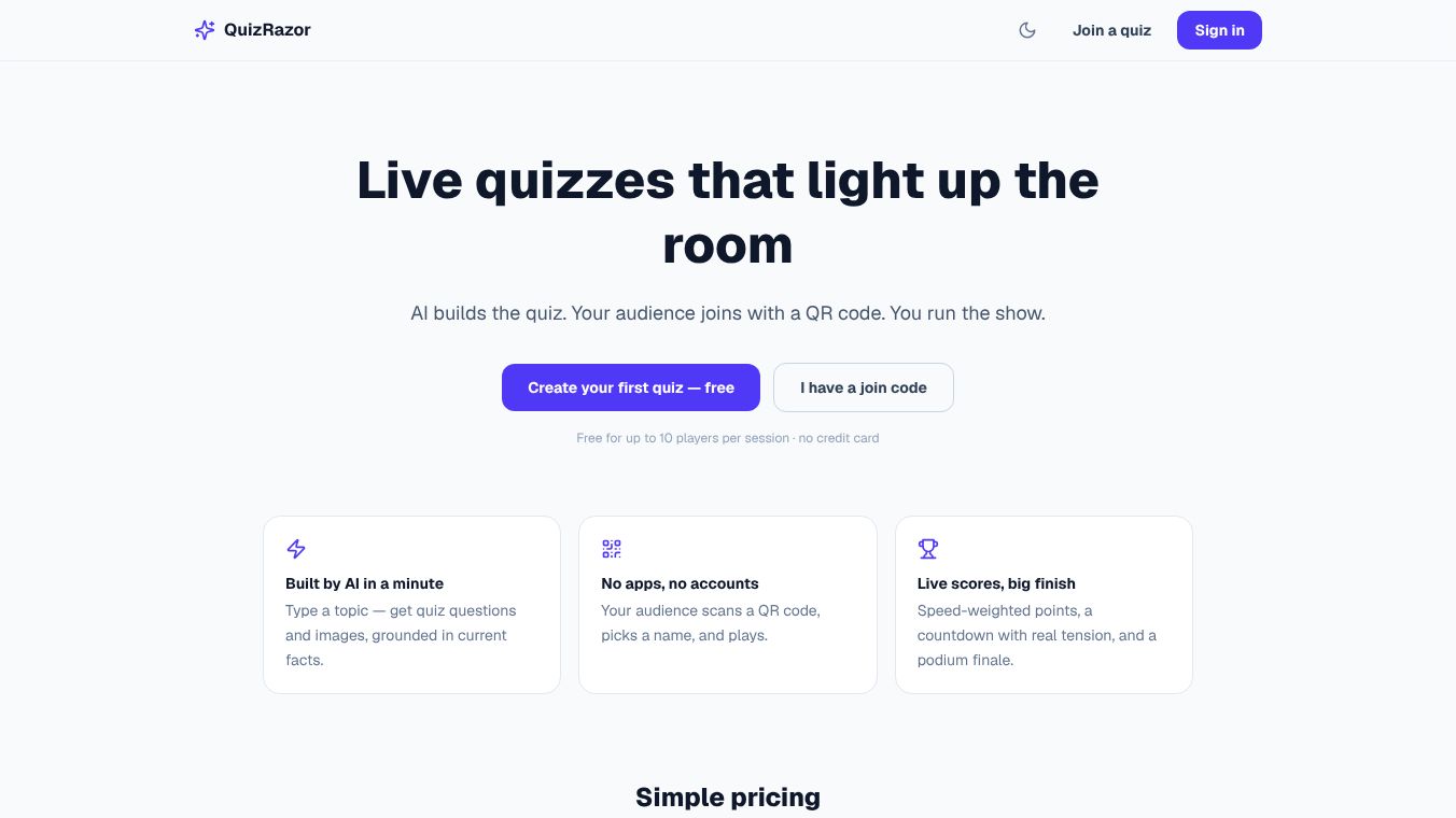 QuizRazor
