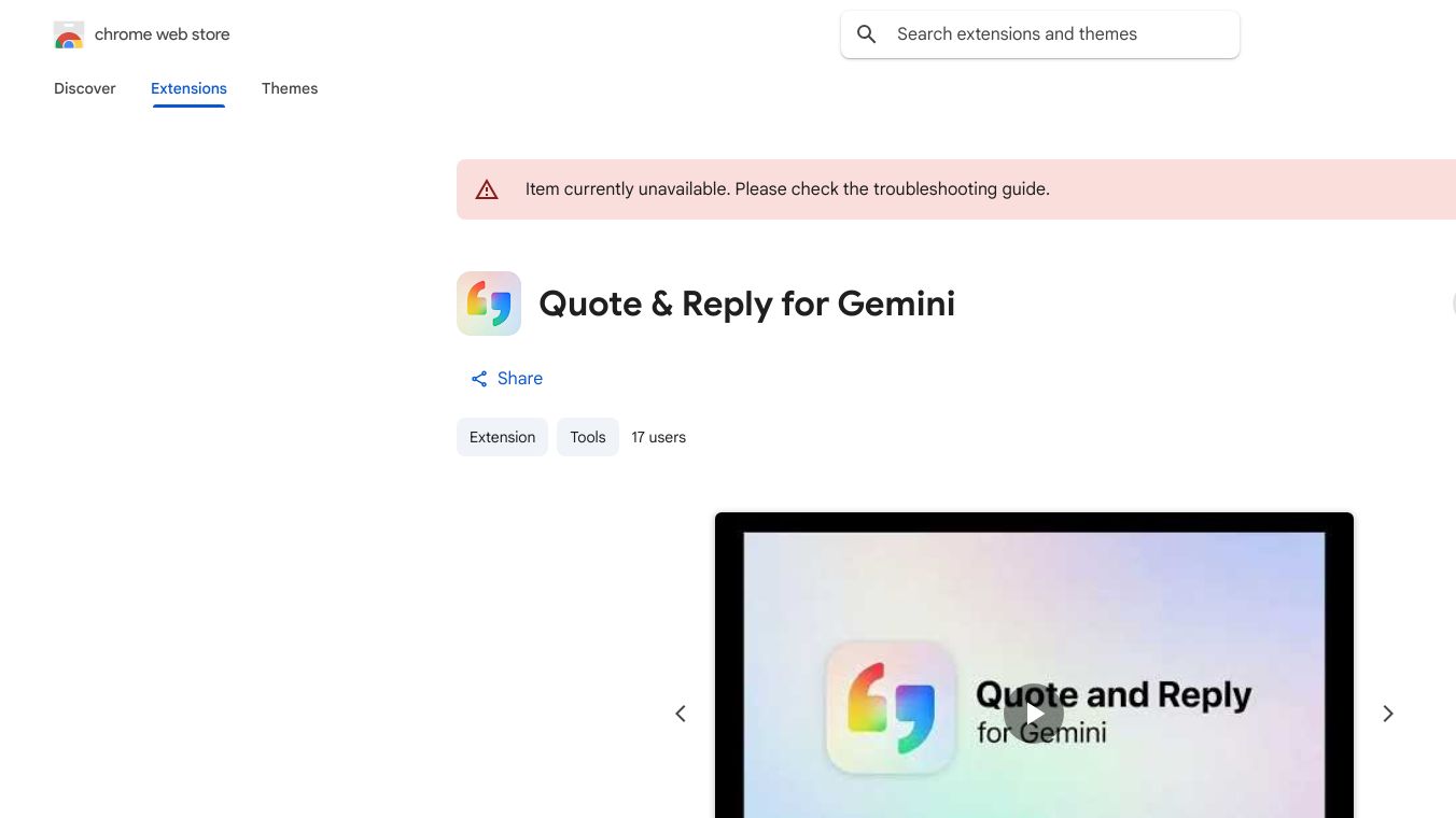 Quote & Reply for Gemini