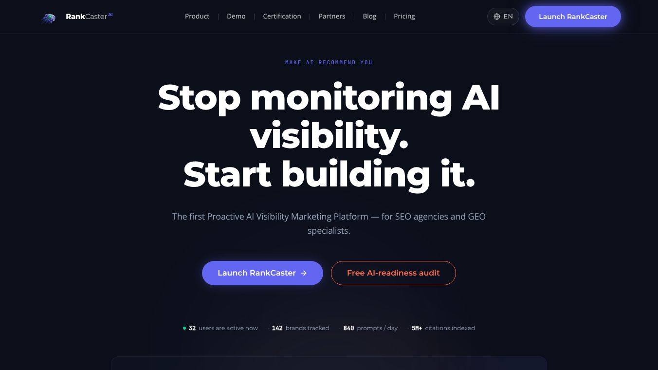 RankCaster AI