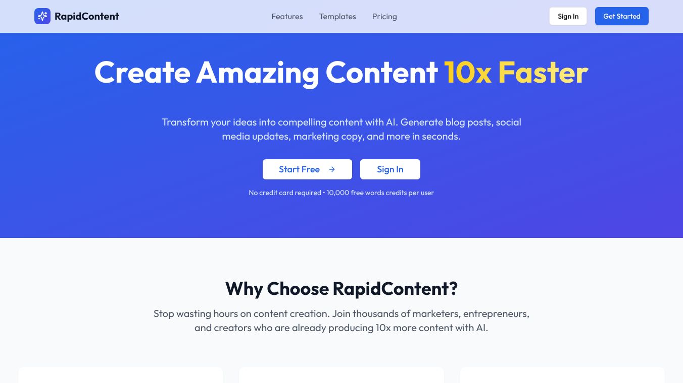 RapidContent