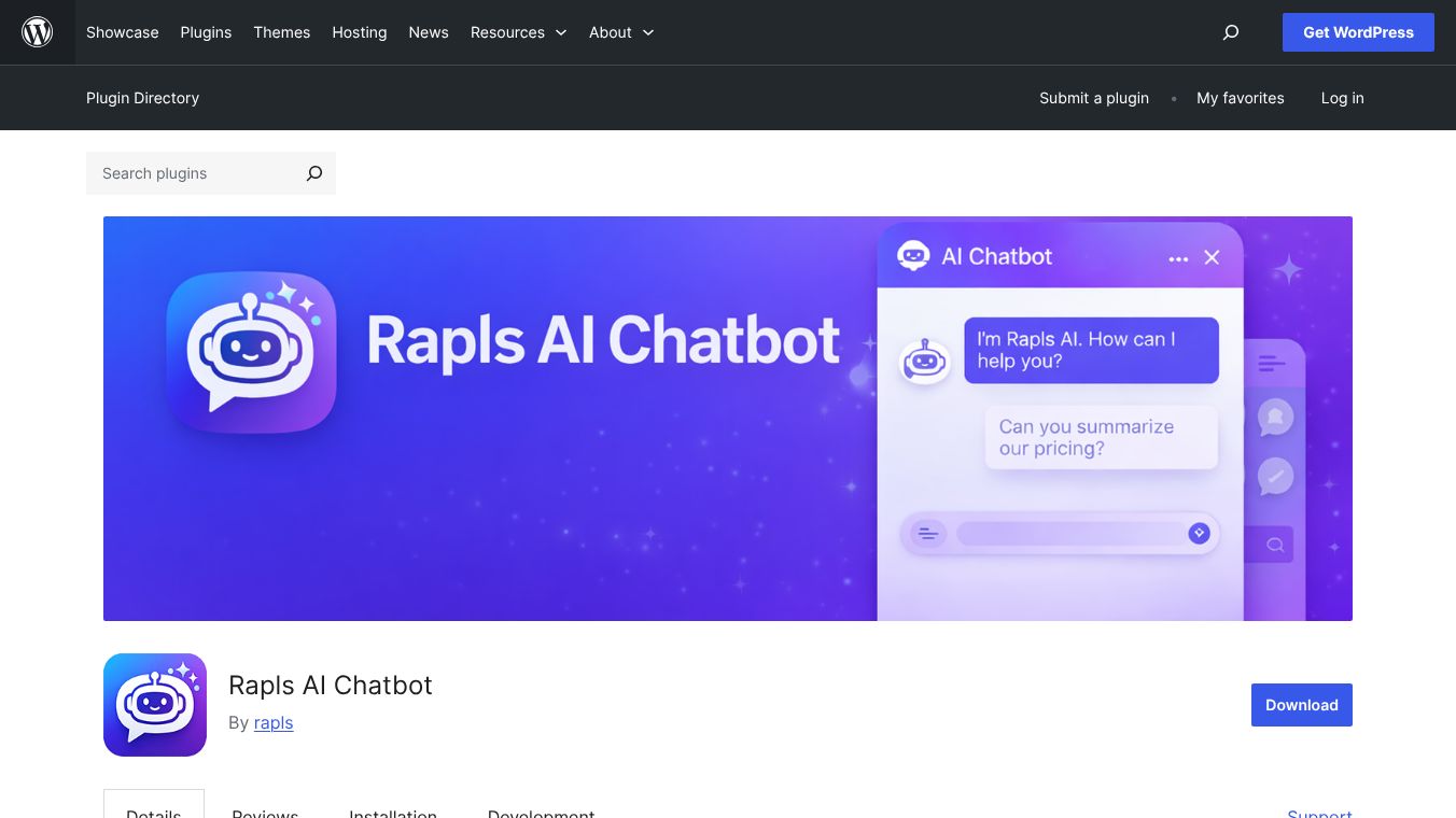 Rapls AI Chatbot