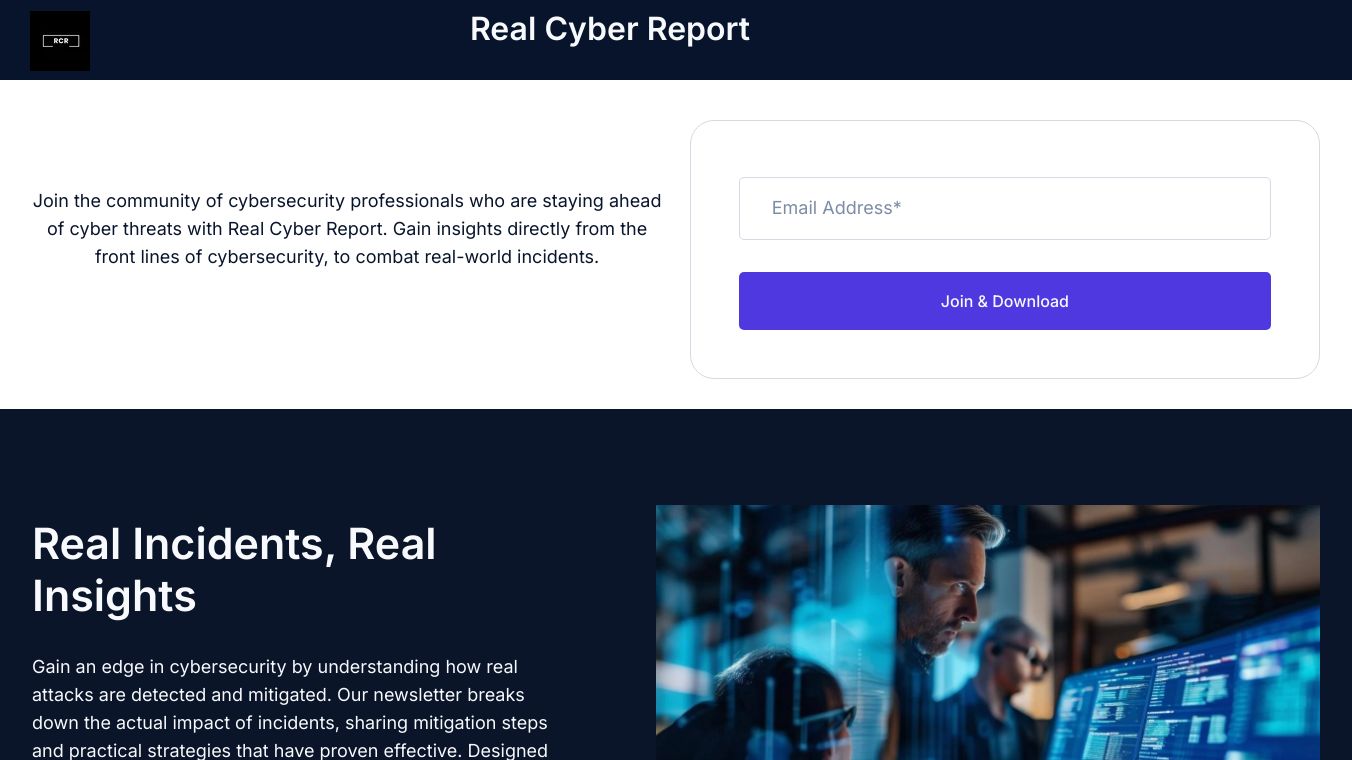 Real Cyber Report