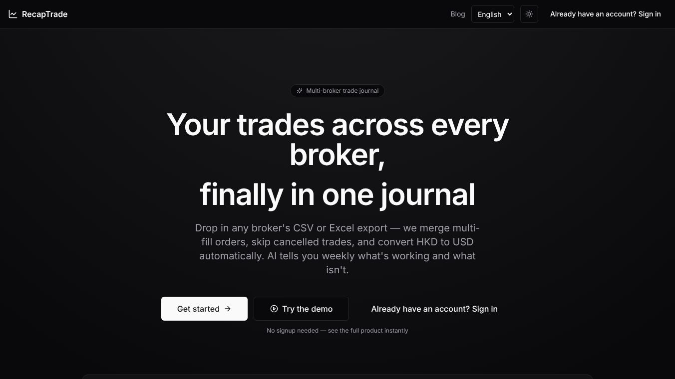 RecapTrade