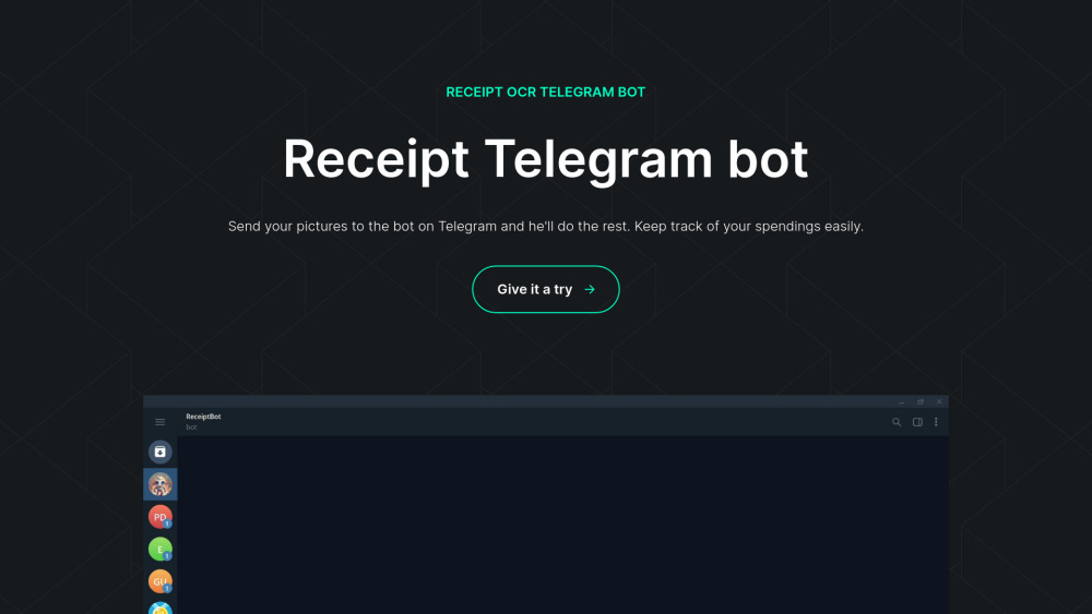 Receipt OCR Telegram Bot