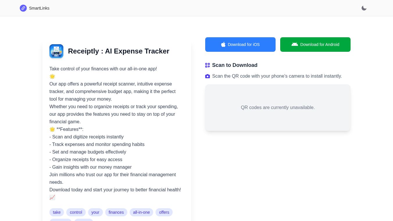 Receiptly : AI Expense Tracker