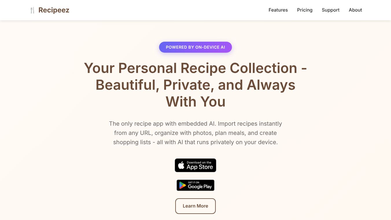 Recipeez