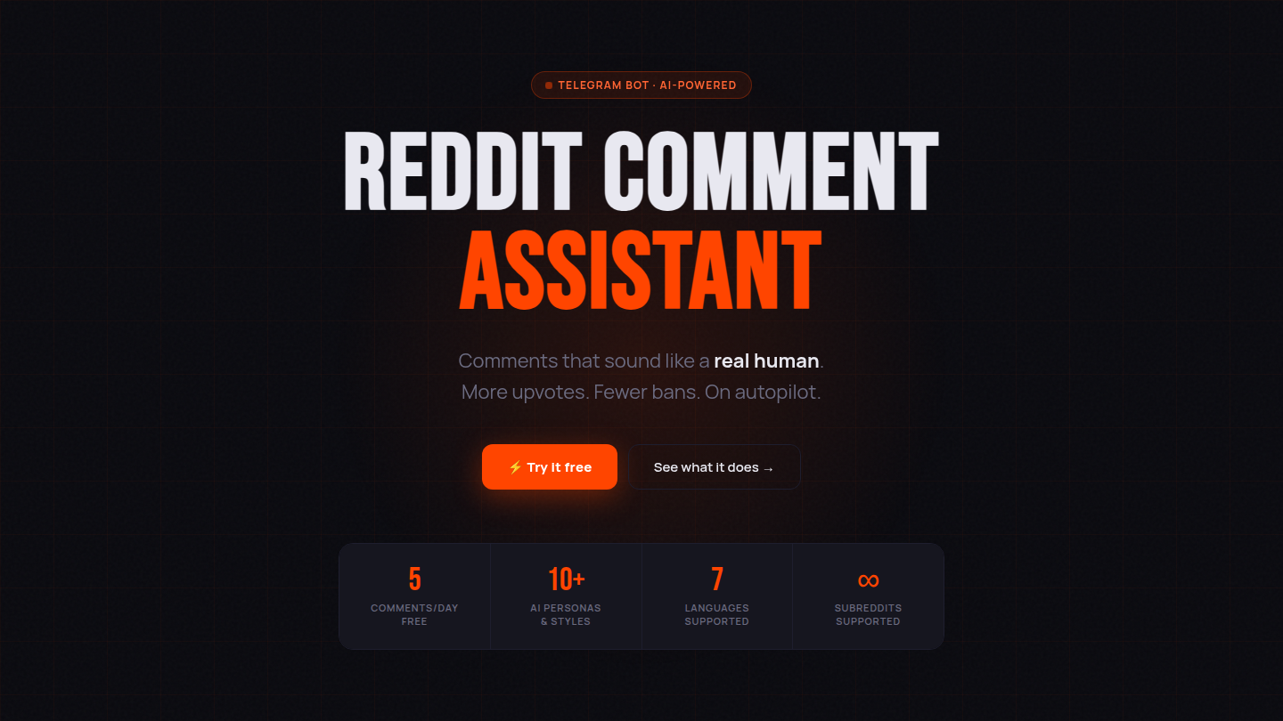 Reddit Assistant EN