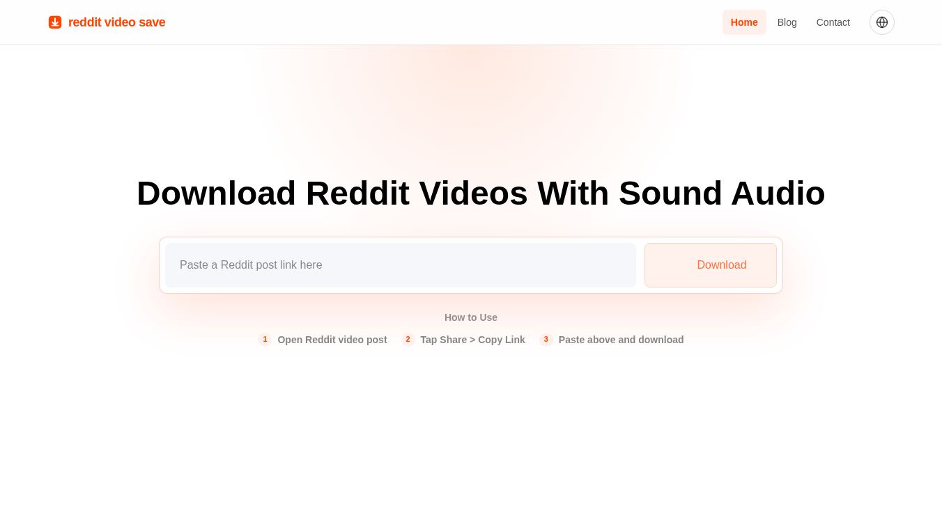 Reddit Video Save