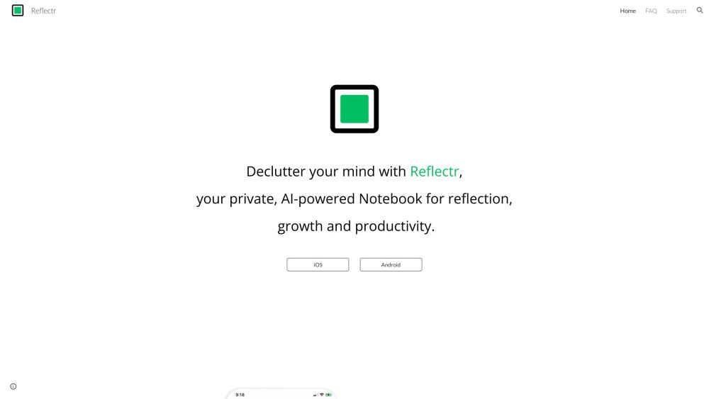 Reflectr AI Journal & Notebook