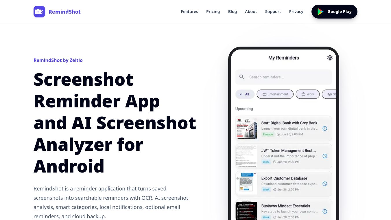 RemindShot