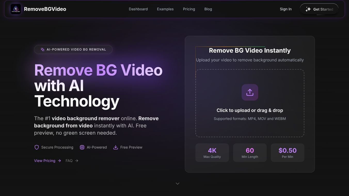 remove bg video