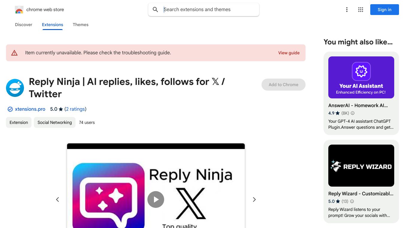 Reply Ninja