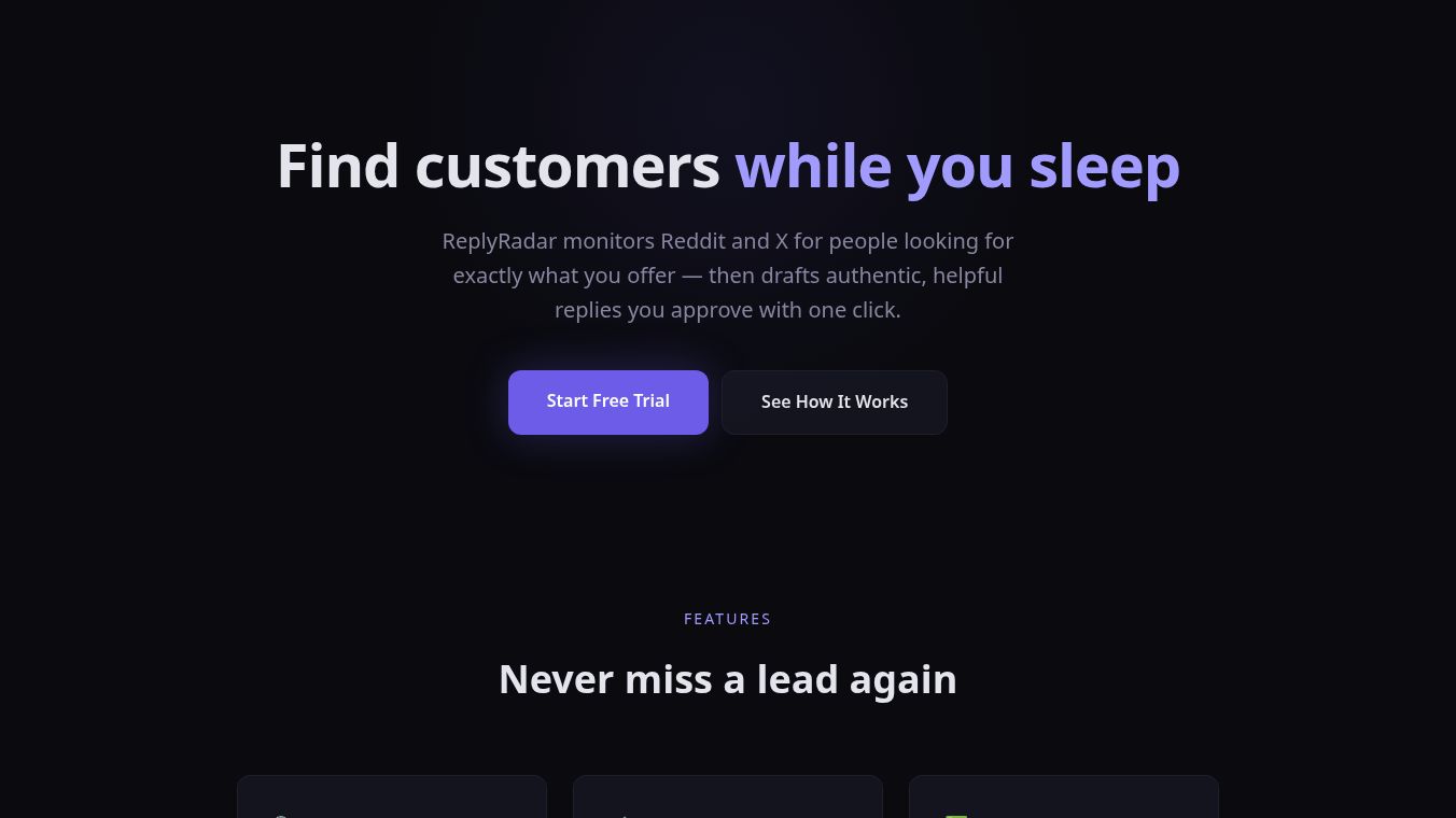 ReplyRadar