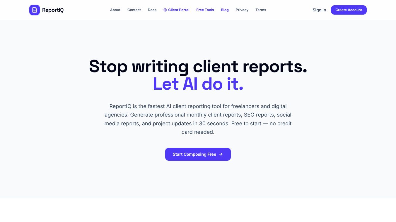 ReportIQ