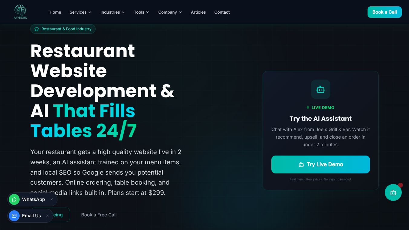 Resturent Intelligent Assistant