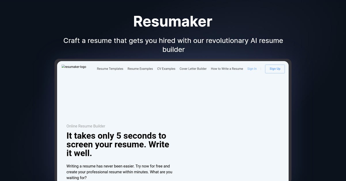 Resumaker