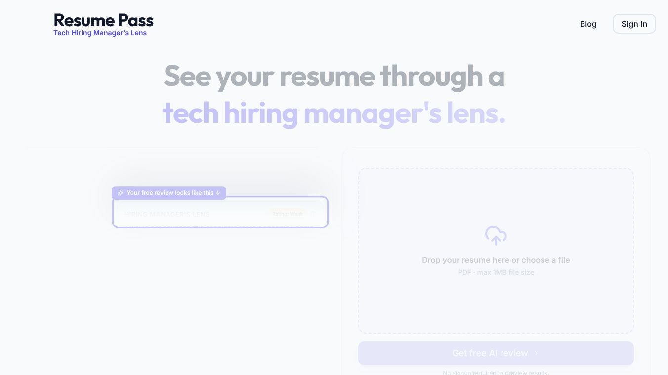 Resume Pass