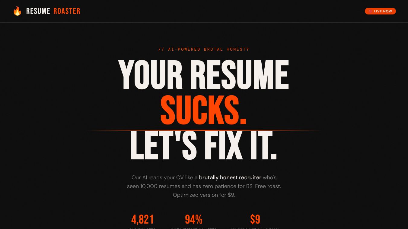 Resume Roaster