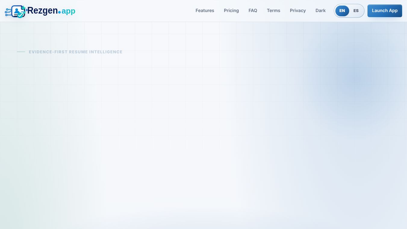 Rezgen.app Product Launch!
