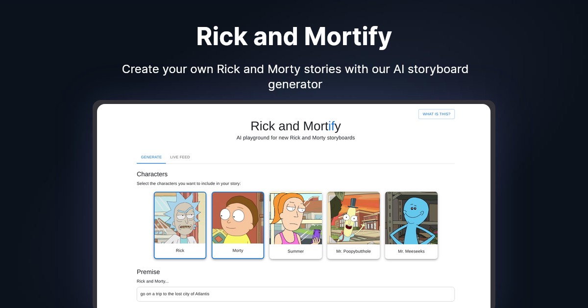 Rick and Mortify