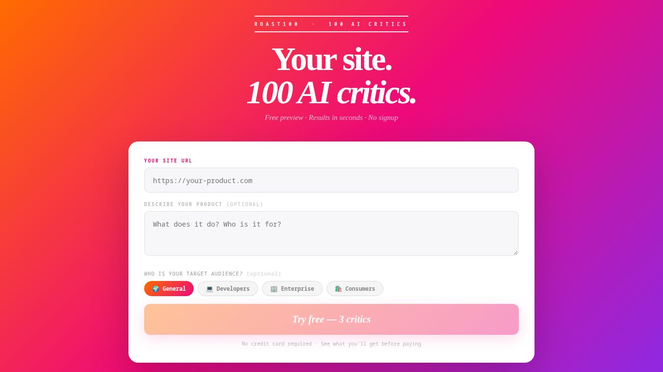 Roast100