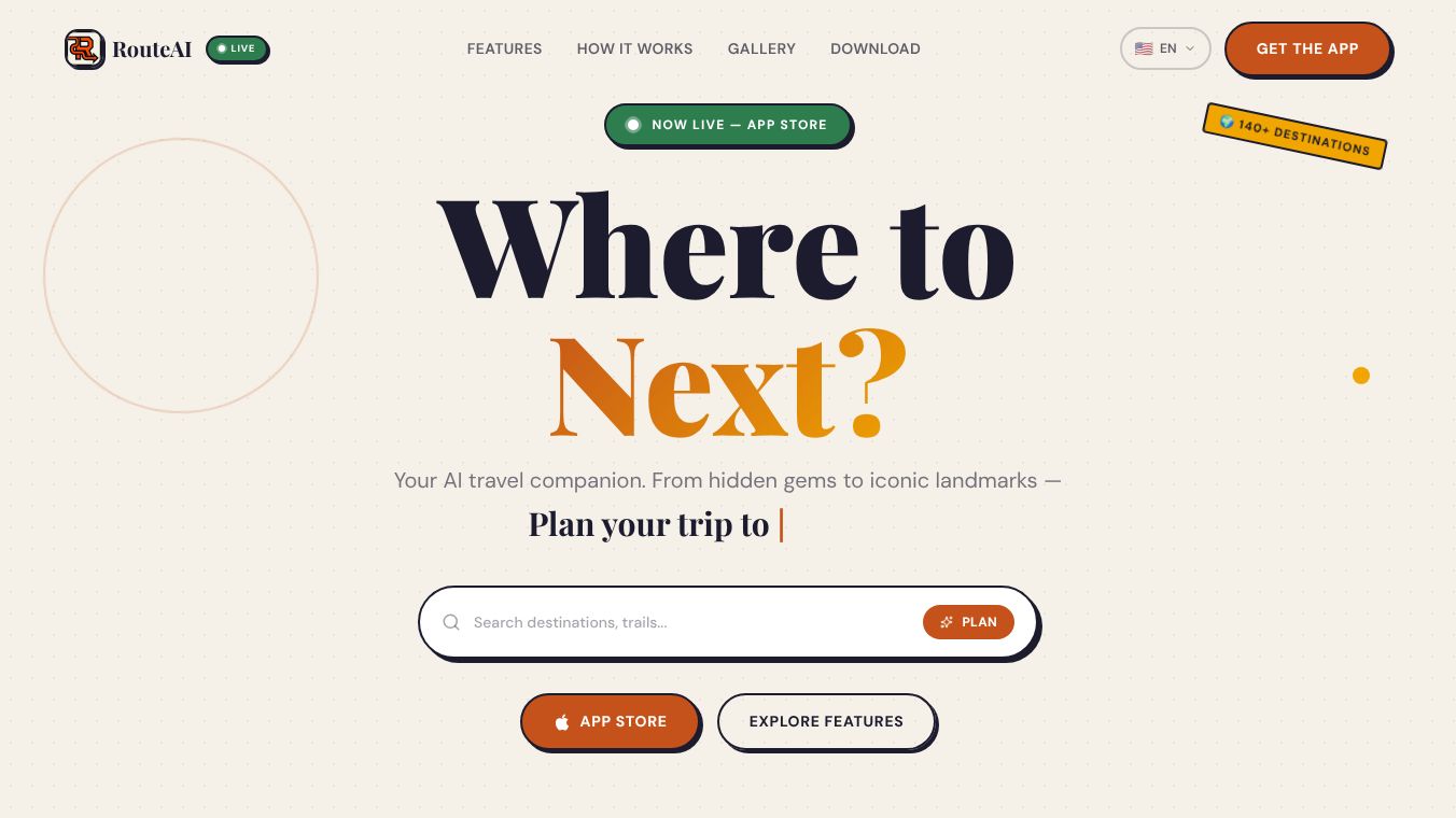 RouteAI: Travel Planner